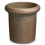 Casa Padrino Luxus Blumentopf Bronze  60 x H. 60 cm - Luxus Garten Deko