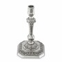 Casa Padrino Luxus Barock Kerzenst�nder im franz�sischen Stil Antik Silber H. 24,5 cm