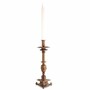 Casa Padrino Luxus Barock Kerzenst�nder Antik Gold H. 39,5 cm - Barock Deko