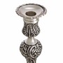 Casa Padrino Luxus Barock Kerzenst�nder Antik Silber H. 27,5 cm - Barock Deko