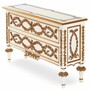 Casa Padrino Luxus Barock Kommode Elfenbein / Gold 135 cm - Barock M�bel