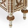 Casa Padrino Luxus Barock Kommode Elfenbein / Gold 135 cm - Barock M�bel