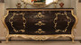 Casa Padrino Luxus Barock Kommode Dunkelbraun / Gold 243 x 60 x H. 115 cm - Prunkvoller Massivholz Schrank mit 2 T�ren und 3 Schubladen - Edle Barock M�bel
