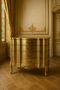 Casa Padrino Luxus Barock Kommode mit 4 Schubladen Gold 107 cm - Barock M�bel