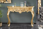 Casa Padrino Barock Konsole Gold - Handgefertigter Konsolentisch mit edlen Verzierungen - Barock M�bel