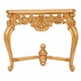Casa Padrino Luxus Barock Konsole mit Wandspiegel Gold - Prunkvolle Barock Mbel