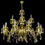 Casa Padrino Luxus Barock Kristall Kronleuchter Gold  100 x H. 85 cm - Prunkvoller Messing Kronleuchter mit b�hmischem Kristallglas - Barock M�bel - Edel & Prunkvoll