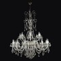 Casa Padrino Luxus Barock Kristall Kronleuchter Gold  110 x H. 110 cm - Prunkvolle Messing Kronleuchter mit b�hmischem Kristallglas - Barock M�bel - Edel & Prunkvoll