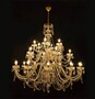 Casa Padrino Luxus Barock Kristall Kronleuchter Gold  150 x H. 140 cm - Prunkvolle Messing Kronleuchter mit b�hmischem Kristallglas - Barock M�bel - Edel & Prunkvoll