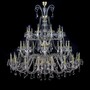 Casa Padrino Luxus Barock Kristall Kronleuchter Gold  160 x H. 160 cm - Prunkvolle Messing Kronleuchter mit b�hmischem Kristallglas - Barock M�bel - Edel & Prunkvoll
