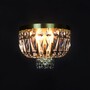 Casa Padrino Luxus Barock Kristall Kronleuchter Gold  25 x H. 15 cm - Prunkvolle Messing Kronleuchter mit b�hmischem Kristallglas - Barock M�bel - Edel & Prunkvoll