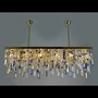 Casa Padrino Luxus Barock Kristall Kronleuchter Gold  35 x H. 200 cm - Prunkvoller Messing Kronleuchter mit b�hmischem Kristallglas - Barock M�bel - Edel & Prunkvoll