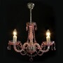 Casa Padrino Luxus Barock Kristall Kronleuchter Gold  40 x H. 38 cm - Prunkvolle Messing Kronleuchter mit b�hmischem Kristallglas - Barock M�bel - Edel & Prunkvoll 