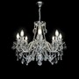 Casa Padrino Luxus Barock Kristall Kronleuchter Gold  62 x H. 52 cm - Prunkvolle Messing Kronleuchter mit b�hmischem Kristallglas - Barock M�bel - Edel & Prunkvoll