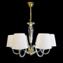 Casa Padrino Luxus Barock Kristall Kronleuchter Gold  70 x H. 48 cm - Prunkvolle Messing Kronleuchter mit b�hmischem Kristallglas - Barock M�bel - Edel & Prunkvoll