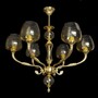 Casa Padrino Luxus Barock Kristall Kronleuchter Gold  84 x H. 77 cm - Prunkvolle Messing Kronleuchter mit b�hmischem Kristallglas - Barock M�bel - Edel & Prunkvoll