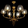 Casa Padrino Luxus Barock Kristall Kronleuchter Gold  84 x H. 77 cm - Prunkvolle Messing Kronleuchter mit b�hmischem Kristallglas - Barock M�bel - Edel & Prunkvoll