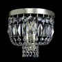 Casa Padrino Luxus Barock Kristall Kronleuchter Silber  25 x H. 15 cm - Prunkvolle Messing Kronleuchter mit b�hmischem Kristallglas - Barock M�bel - Edel & Prunkvoll