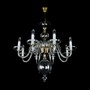 Casa Padrino Luxus Barock Kristall Kronleuchter Silber  70 x H. 70 cm - Prunkvolle Messing Kronleuchter mit b�hmischem Kristallglas - Barock M�bel - Edel & Prunkvoll