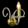 Casa Padrino Luxus Barock Kristall Tischleuchte Gold 26 x 25 x H. 19 cm - Prunkvolle Messing Tischleuchte mit b�hmischem Kristallglas - Barock M�bel - Edel & Prunkvoll