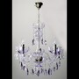 Casa Padrino Luxus Barock Kristall Tischleuchte Silber 43 x 24 x H. 55 cm - Prunkvolle Messing Tischleuchte mit b�hmischem Kristallglas - Barock M�bel - Edel & Prunkvoll