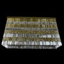 Casa Padrino Luxus Barock Kristall Wandleuchte Gold 150 x 45 x H. 80 cm - Prunkvolle Messing Wandleuchte mit b�hmischem Kristallglas - Barock M�bel - Edel & Prunkvoll
