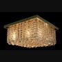 Casa Padrino Luxus Barock Kristall Wandleuchte Gold 40 x 40 x H. 33 cm - Prunkvolle Messing Wandleuchte mit b�hmischem Kristallglas - Barock M�bel - Edel & Prunkvoll