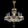 Casa Padrino Luxus Barock Kristall Wandleuchte Gold 50 x 26 x H. 65 cm - Prunkvolle Messing Wandleuchte mit b�hmischem Kristallglas - Barock M�bel - Edel & Prunkvoll