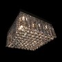 Casa Padrino Luxus Barock Kristall Wandleuchte Gold 50 x 50 x H. 20 cm - Prunkvolle Messing Wandleuchte mit b�hmischem Kristallglas - Barock M�bel - Edel & Prunkvoll