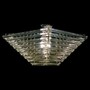 Casa Padrino Luxus Barock Kristall Wandleuchte Silber 40 x 40 x H. 20 cm - Prunkvolle Messing Wandleuchte mit b�hmischem Kristallglas - Barock M�bel - Edel & Prunkvoll