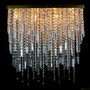 Casa Padrino Luxus Barock Kristall Wandleuchte Silber 50 x 50 x H. 40 cm - Prunkvolle Messing Wandleuchte mit b�hmischem Kristallglas - Barock M�bel - Edel & Prunkvoll