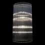 Casa Padrino Luxus Barock Kristall Wandleuchte Silber 60 x 18 x H. 120 cm - Prunkvolle Messing Wandleuchte mit b�hmischem Kristallglas - Barock M�bel - Edel & Prunkvoll