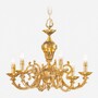 Casa Padrino Luxus Barock Kronleuchter Gold  65 x H. 55 cm - Made in Italy 