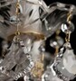 Casa Padrino Luxus Barock Kronleuchter mit b�hmischen Kristallglas Gold  64 cm