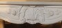 Casa Padrino Luxus Barock Marmor Kaminumrandung Wei� 184 x H. 133 cm