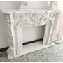 Casa Padrino Luxus Barock Marmor Kaminumrandung Wei� 150 x H. 110 cm - Barock M�bel