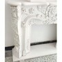 Casa Padrino Luxus Barock Marmor Kaminumrandung Wei� 150 x H. 110 cm - Barock M�bel