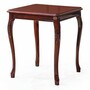 Casa Padrino Luxus Barock Massivholz Beistelltisch Dunkelbraun H. 57 cm - Barock M�bel