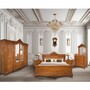 Casa Padrino Luxus Barock Nachtkommode mit 2 Schubladen Braun H. 68 cm - Barock M�bel