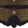 Casa Padrino Luxus Barock Nachtkommode im chinesischen Stil Schwarz / Gold / Wei�