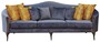 Casa Padrino Luxus Barock Samt Sofa Schwarz 280 cm - Barock Wohnzimmer M�bel