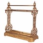 Casa Padrino Barock Aluminium Schirmst�nder Gold - Barockstil Deko Accessoires