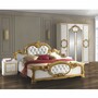 Casa Padrino Luxus Barock Schlafzimmer Schrank Wei� / Gold 177 cm - Barock Schlafzimmer M�bel