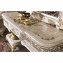 Casa Padrino Luxus Barock Schminkkommoden Set Wei� / Beige / Gold - Barock M�bel