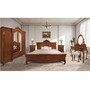 Casa Padrino Luxus Barock Schminktisch Set Dunkelbraun - Barock Schlafzimmer M�bel
