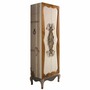 Casa Padrino Luxus Barock Schmuckschrank Creme / Bunt H. 170 cm - Barockstil M�bel