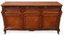 Casa Padrino Luxus Barock Sideboard Braun - Prunkvoller Massivholz Schrank mit 3 Schubladen und 3 T�ren - Luxus M�bel im Barockstil - Barock M�bel - Edel & Prunkvoll