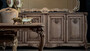 Casa Padrino Luxus Barock Sideboard mit 4 T�ren Braun - Prunkvoller Massivholz Schrank - Barock M�bel - Edel & Prunkvoll