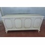 Casa Padrino Luxus Barock Sideboard mit 4 T�ren Creme / Grau 210 cm - Barock M�bel