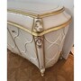 Casa Padrino Luxus Barock Sideboard Wei� / Antik Gold 254 cm - Barock M�bel
